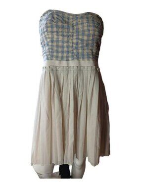 Guess Strapless Dress L